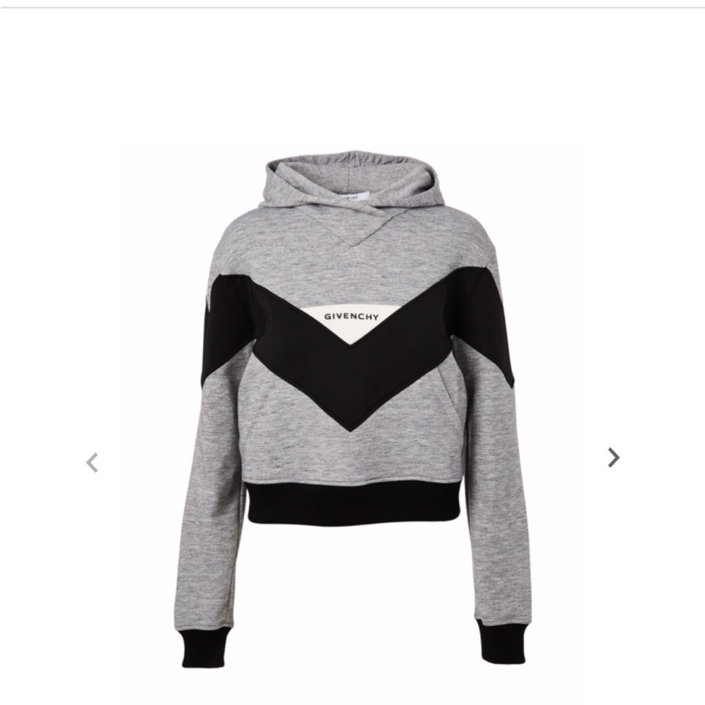 COPY - AUTHENTIC Givenchy cropped hooded sweatshirt